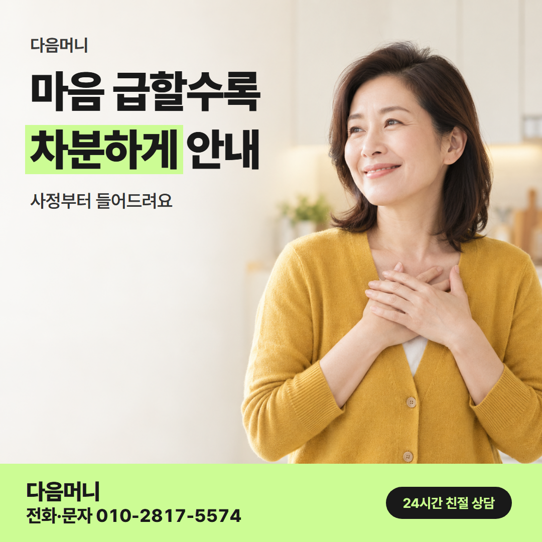 다음머니 24시간 카드깡 이용 사례 안내